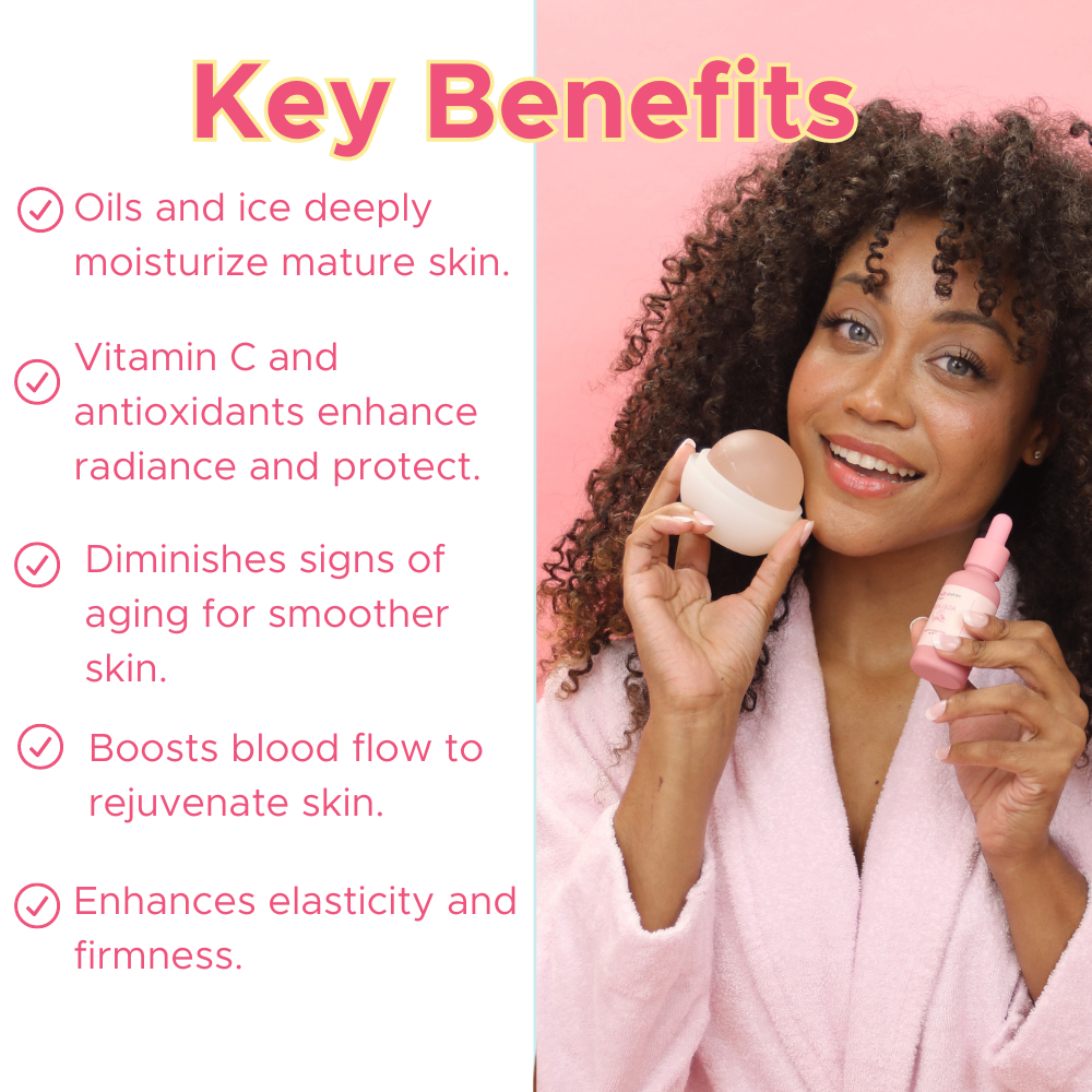 Ageless Kit! – Camu Camu Blend + Ageless Oil for Face Icing (3-Month Supply)