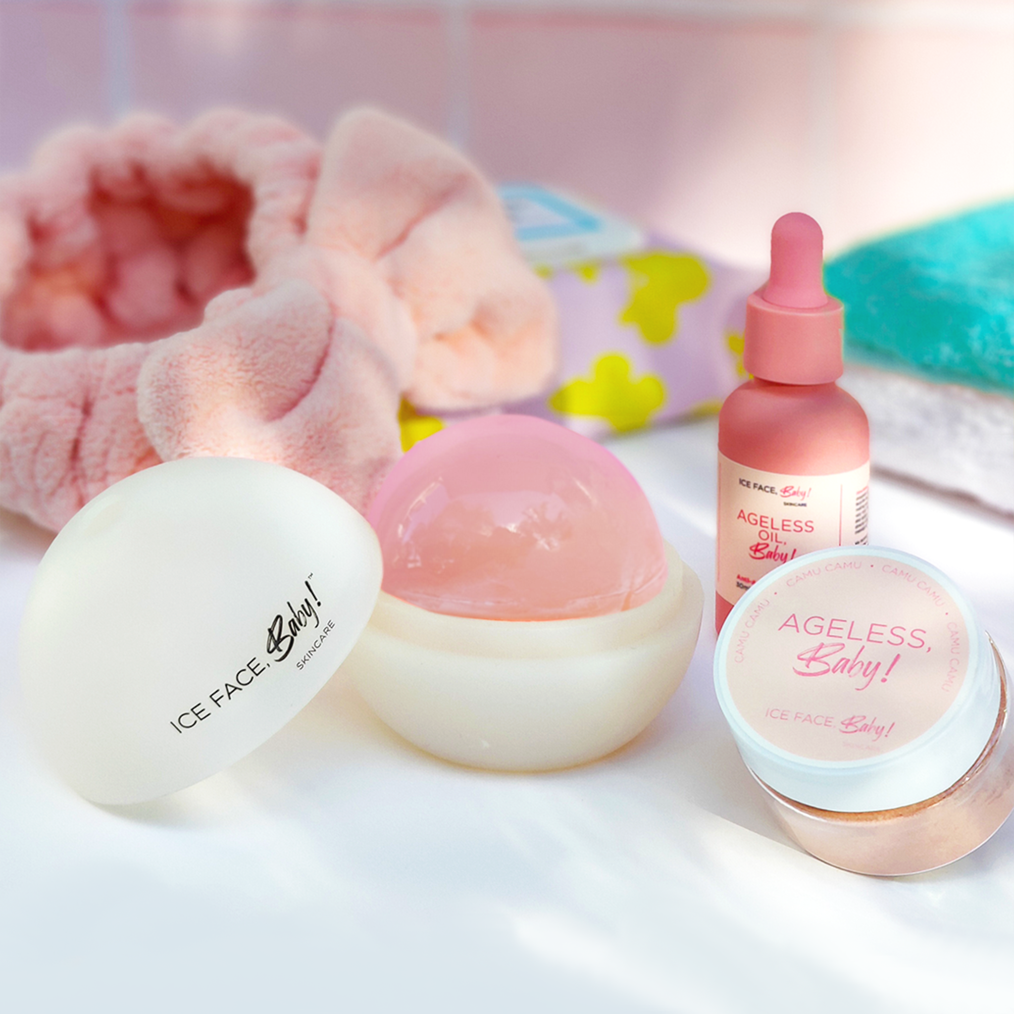 Ageless Kit! – Camu Camu Blend + Ageless Oil for Face Icing (3-Month Supply)