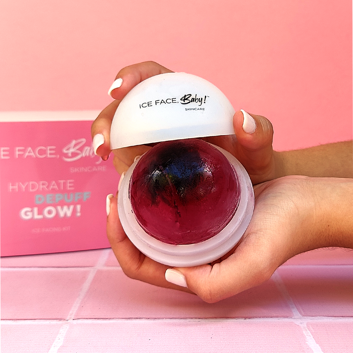 ボディ・フェイスケア rink Anti-Aging Kit! - Firm & Lift Ice Facial Kit For fine lines