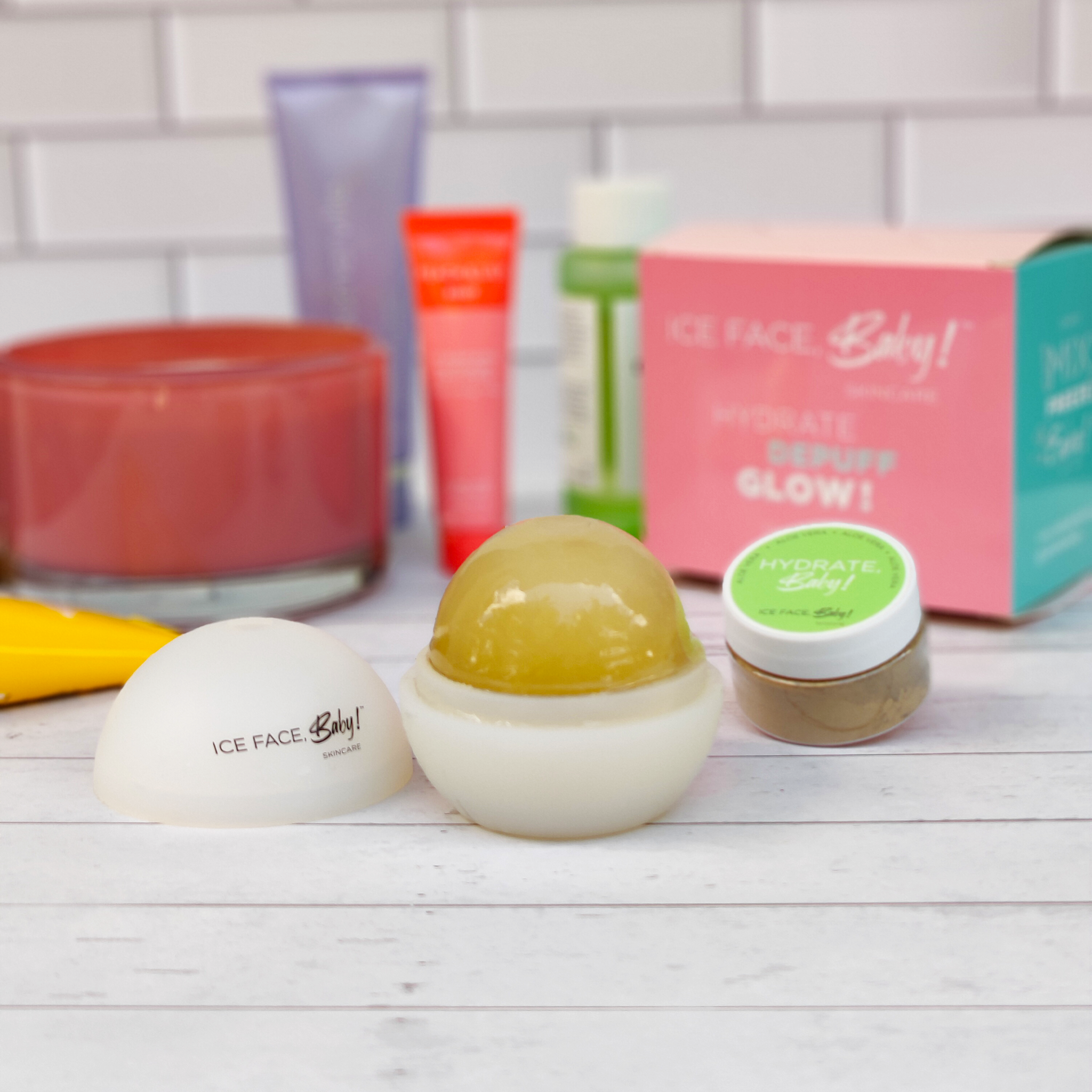 Delicate Kit! – Turmeric & Aloe Blends for Face Icing (4-Month Supply)