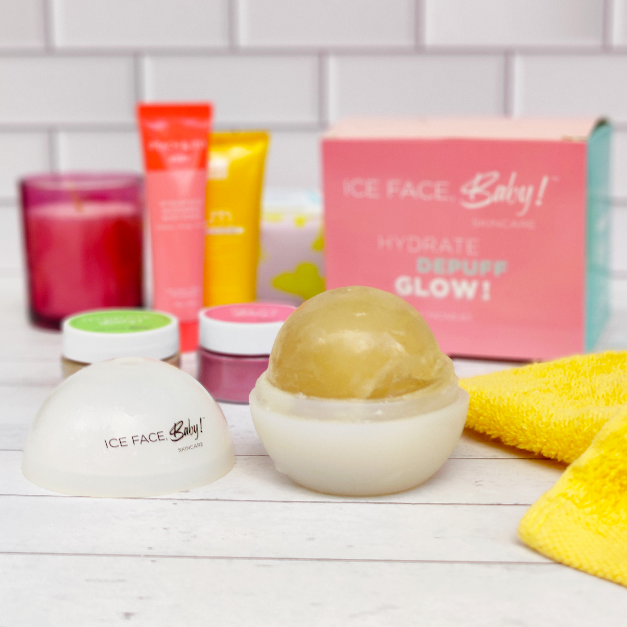 Hydration Boost Kit! – Rosewater & Aloe Vera Blends for Face Icing (4-Month Supply)