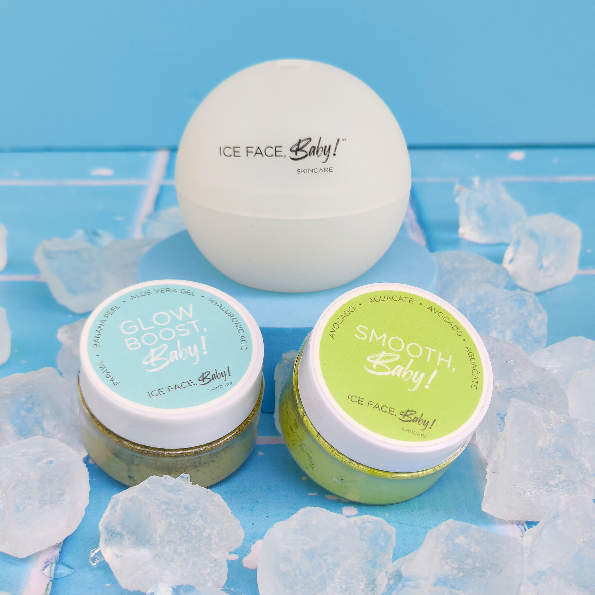 Glow Kit! – Glow Boost & Avocado Blends for Face Icing (4-Month Supply)