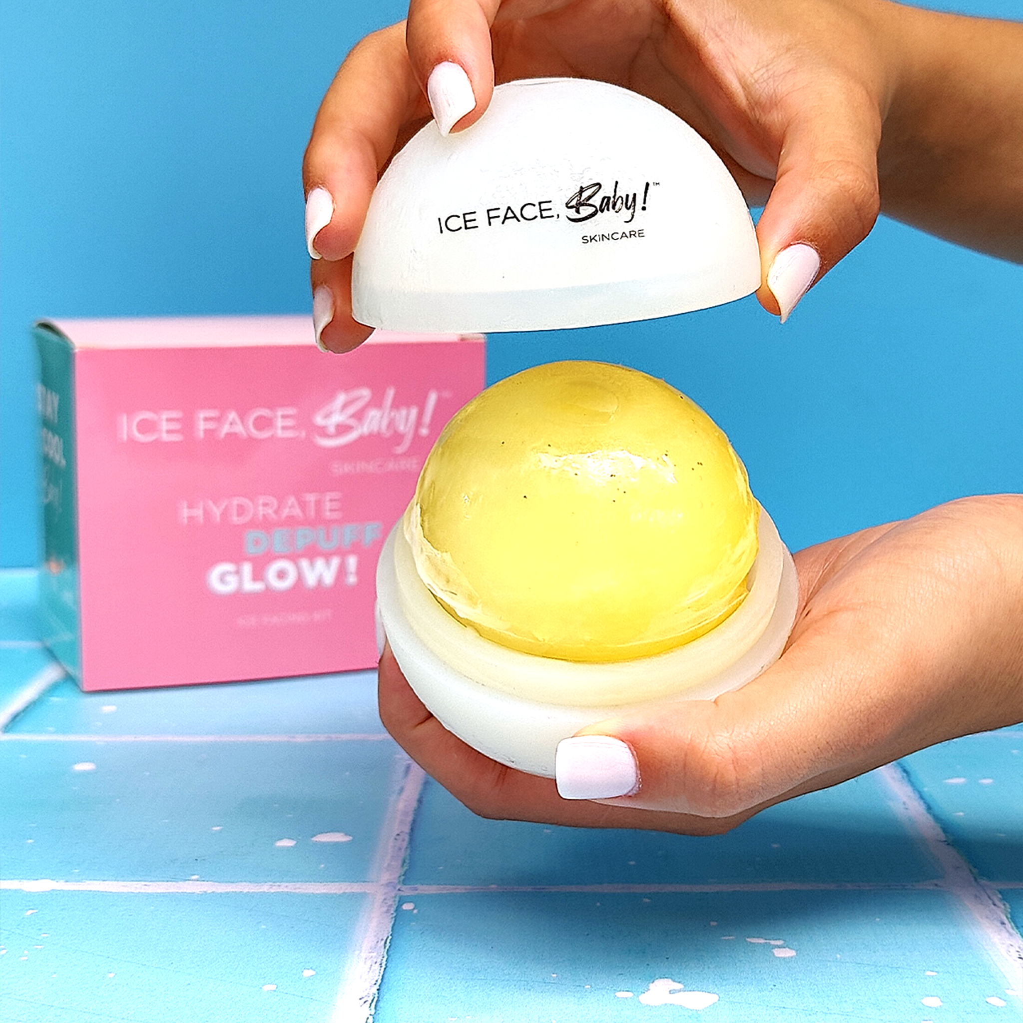 Delicate Kit! – Turmeric & Aloe Blends for Face Icing (4-Month Supply)