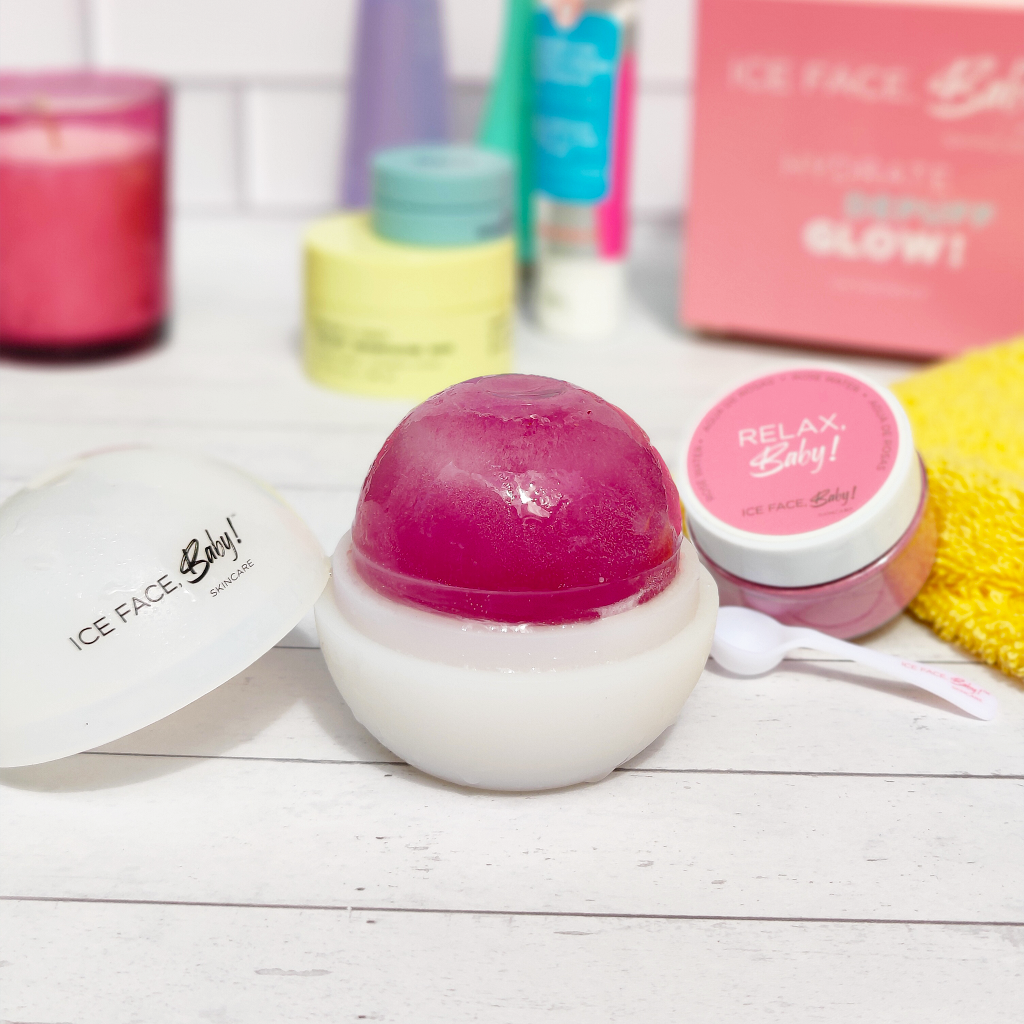 Oil - Away Kit! – Orange Peel & Rose Water Blends for Face Icing (4-Month Supply)