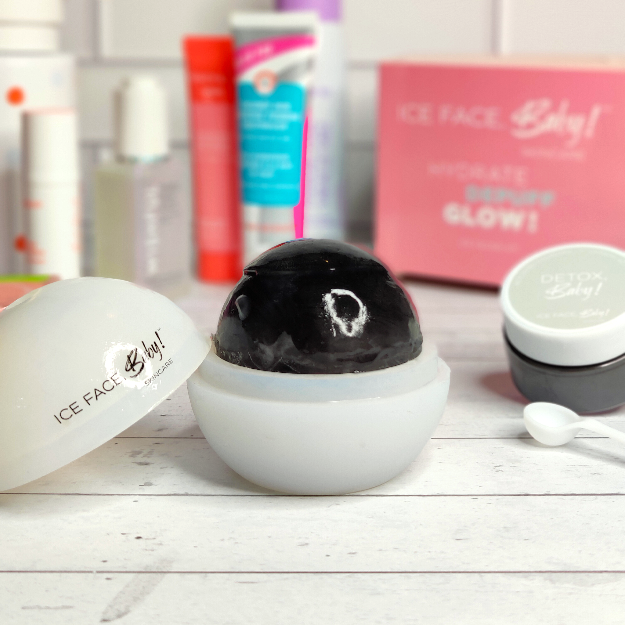 Detox Kit! – Activated Charcoal Blend for Face Icing (4-Month Supply)