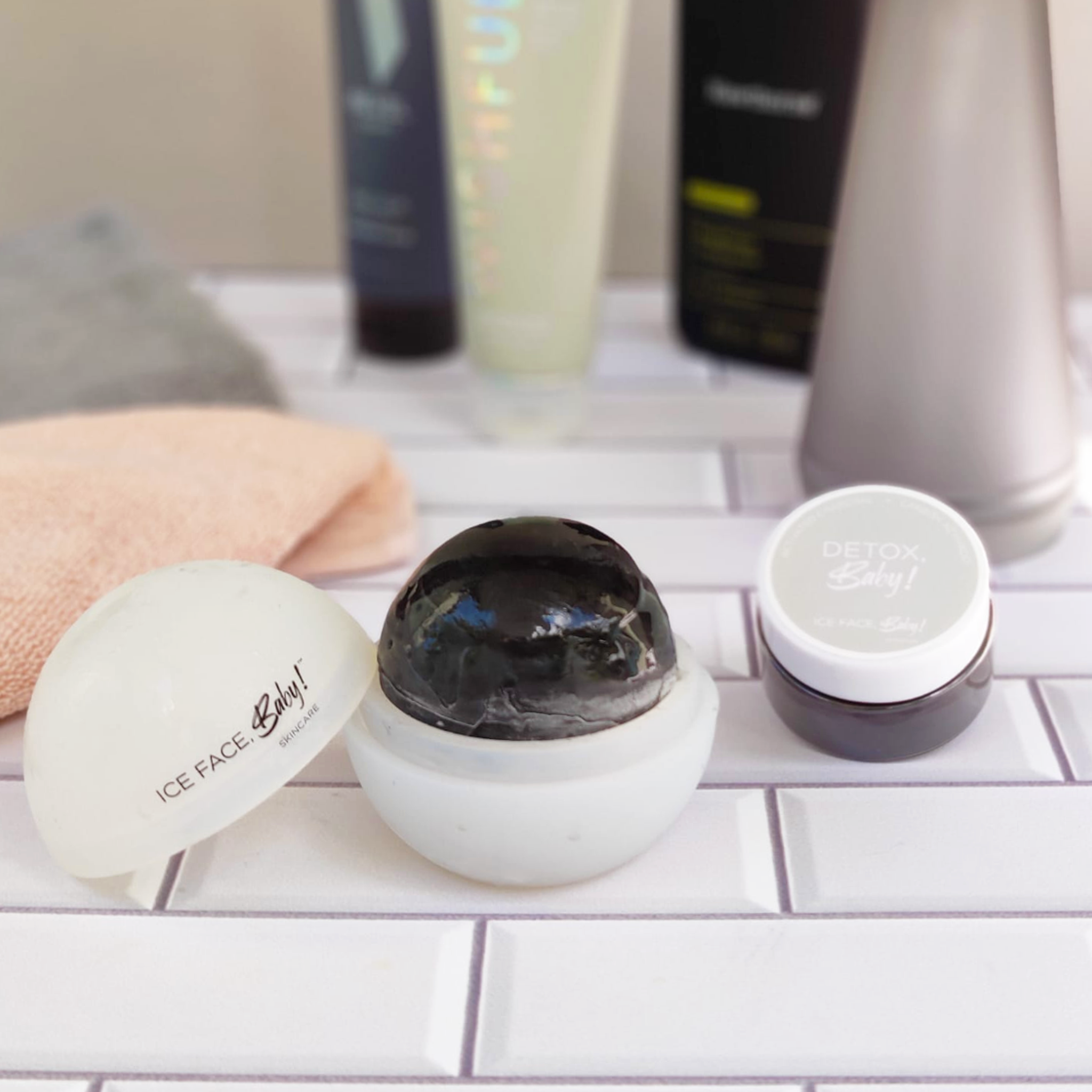 Detox Kit! – Activated Charcoal Blend for Face Icing (4-Month Supply)