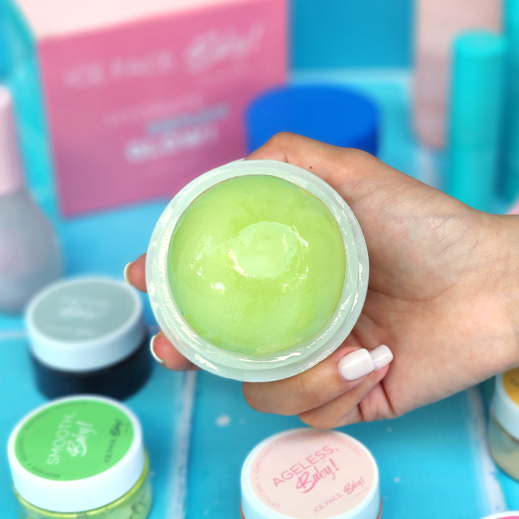 Lux Kit! - Rose water, Aloe Vera, Avocado & Collagen for Face Icing (8-Month Supply)